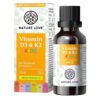 Vitamin D3 K2 Kids NATURE LOVE cho trẻ em, 20ml