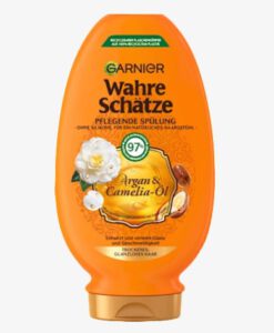 Dầu xả GARNIER Wahre Schätze Argan & Camelia-Öl cho tóc khô, 250ml