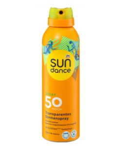 Xịt chống nắng Sundace Sport Transparentes Sonnenspray LFS50 dạng trong suốt, 200ml