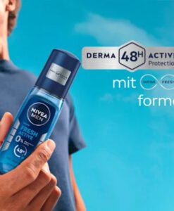 Xịt khử mùi Nivea Men Fresh Active, 75 ml
