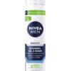 Gel cạo râu NIVEA MEN Rasiersgel Sensitive cho da nhạy cảm, 200 ml