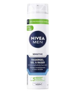 Gel cạo râu NIVEA MEN Rasiersgel Sensitive cho da nhạy cảm, 200 ml
