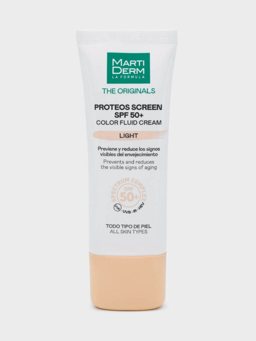 Kem chống nắng MARTIDERM The Originals Proteos Screen SPF50 + Color Fluid Cream LIGHT, 40 ml
