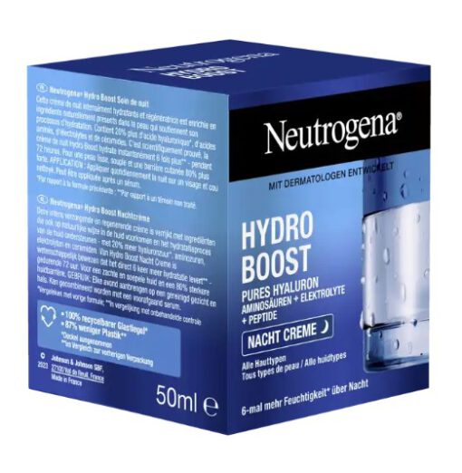 Kem dưỡng ẩm Neutrogena Hydro Boost Nacht Creme ban đêm, 50 ml