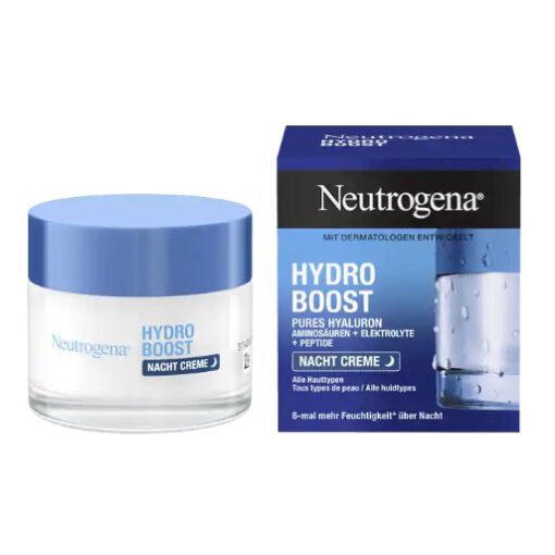 Kem dưỡng ẩm Neutrogena Hydro Boost Nacht Creme ban đêm, 50 ml