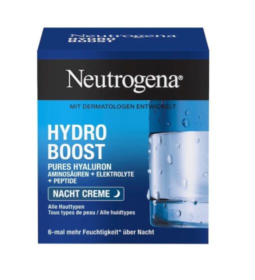 Kem dưỡng ẩm Neutrogena Hydro Boost Nacht Creme ban đêm, 50 ml
