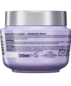 Kem ủ tóc Loreal Paris Elvital Hydra Hyaluronic tăng cường độ ẩm cho tóc khô, 300ml