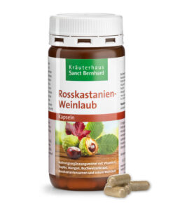 Viên uống trị giãn tĩnh mạch Sanct Bernhard Rosskastanien-Weinlaub, 120 viên