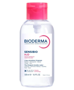 Nước tẩy trang Bioderma Crealine H2O cho da thường và da nhạy cảm, 500ml {NẮP NHẤN}