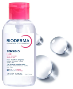 Nước tẩy trang Bioderma Crealine H2O cho da thường và da nhạy cảm, 500ml {NẮP NHẤN}