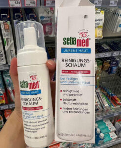 Sữa rửa mặt dạng bọt Sebamed Reinigungsschaum cho da dầu mụn, 150ml