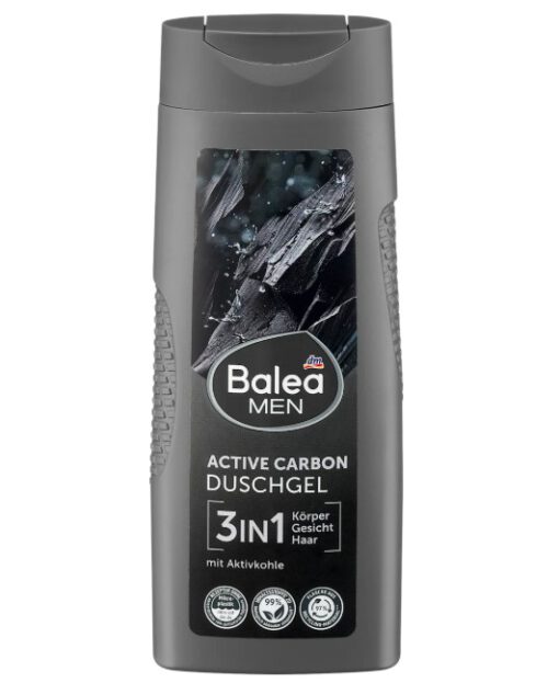 Sữa tắm nam Balea Men Duschgel Active Carbon 3in1, 300ml
