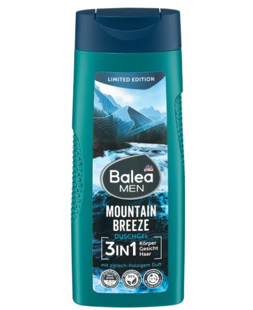 Sữa tắm nam Balea Men Duschgel Mountain Breeze 3in1, 300ml