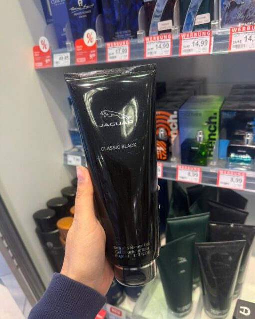 Sữa tắm nam Jaguar Classic Black hương nước hoa, 400ml