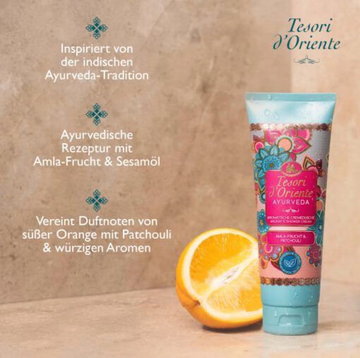 Sữa tắm nước hoa Tesori d'Oriente Ayurveda, 250ml