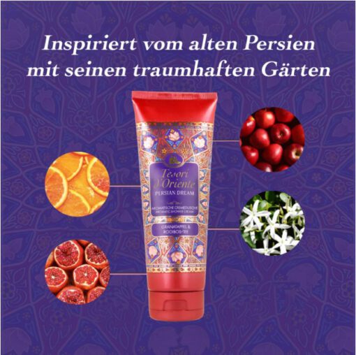 Sữa tắm nước hoa Tesori d'Oriente Persian Dream, 250ml
