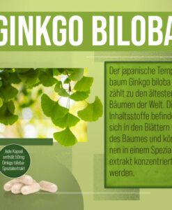 Viên uống bổ não Sanct Bernhard Gedachtnis, 180 viên