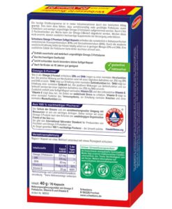 Viên uống dầu cá Schaebens Omega-3 Premium, 70 viên