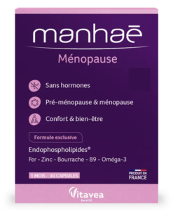 Viên uống Manhae Menopause cân bằng nội tiết tố nữ, 30 viên