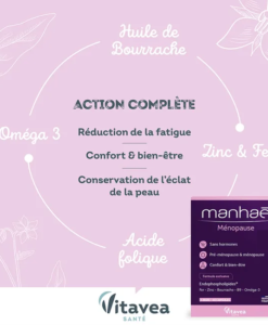 Viên uống Manhae Menopause cân bằng nội tiết tố nữ, 30 viên