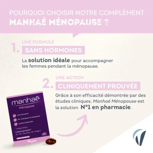 Viên uống Manhae Menopause cân bằng nội tiết tố nữ, 30 viên