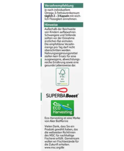 Viên uống omega-3 nhuyễn thể altapharma Premium Omega-3 Krillöl, 60 viên