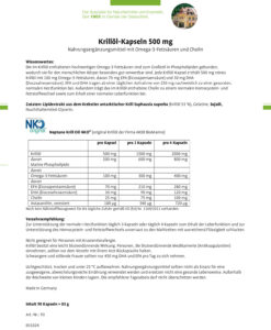 Viên uống omega-3 nhuyễn thể Sanct Bernhard Krillöl, 90 viên