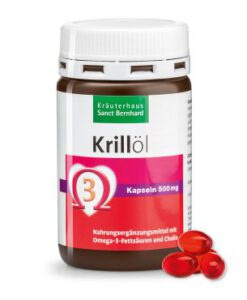 Viên uống omega-3 nhuyễn thể Sanct Bernhard Krillöl, 90 viên