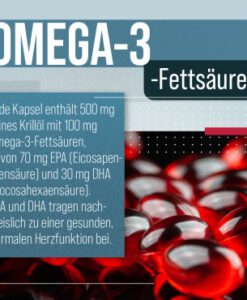 Viên uống omega-3 nhuyễn thể Sanct Bernhard Krillöl, 90 viên