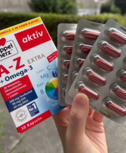 Vitamin tổng hợp Doppelherz A-Z + Omega-3 Extra, 30 viên