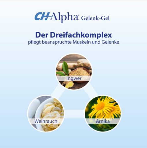 Gel xoa bóp CH-Alpha Gelenk Gel chăm sóc cơ khớp, 100ml