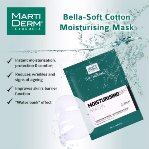 Mặt nạ Martiderm The Originals Moisturising Mask dưỡng ẩm và làm săn chắc da, 10 miếng