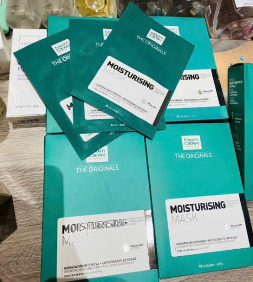 Mặt nạ Martiderm The Originals Moisturising Mask dưỡng ẩm và làm săn chắc da, 10 miếng