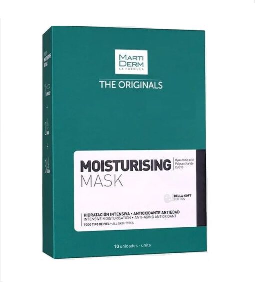 Mặt nạ Martiderm The Originals Moisturising Mask dưỡng ẩm và làm săn chắc da, 10 miếng
