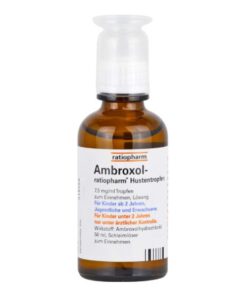 Siro ho Ambroxol-ratiopharm Hustensaft trị ho long đờm, 100ml