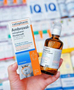 Siro ho Ambroxol-ratiopharm Hustensaft trị ho long đờm, 100ml