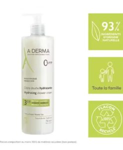 Sữa tắm ADERMA Gel douche Hydra Protecteur 3in1 dưỡng ẩm, giảm mụn, 500ml