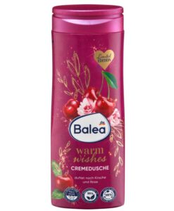 Sữa tắm Balea Cremedusche Warm Wishes hương hoa hồng và anh đào, 300ml