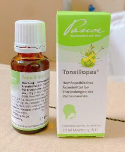 Tinh chất Tonsillopas Pascoe Naturmedizin trị viêm họng, viêm Amidan, 20ml