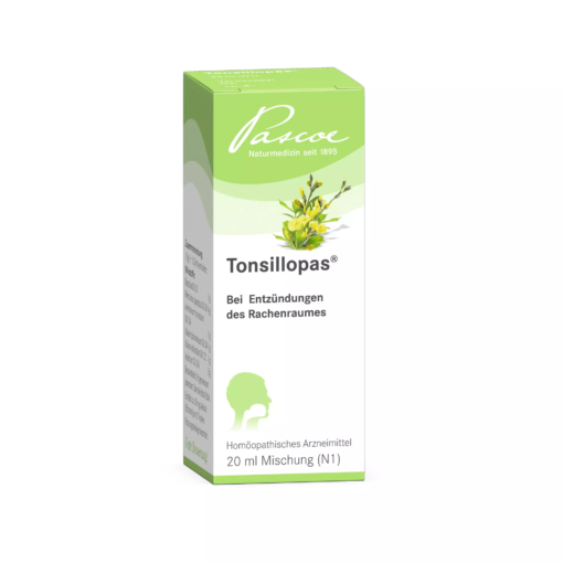 Tinh chất Tonsillopas Pascoe Naturmedizin trị viêm họng, viêm Amidan, 20ml
