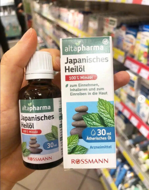Tinh dầu bạc hà altapharma Japanisches Heilöl, 30ml