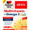 Viên nhai Doppelherz Multivitamin + Omega 3 Kids cho trẻ em, 27 viên