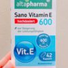 Viên uống altapharma Sano Vitamin E 600, 42 viên