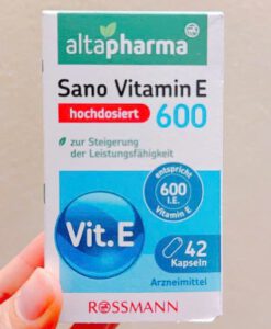 Viên uống altapharma Sano Vitamin E 600, 42 viên