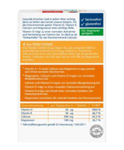 Viên uống Doppelherz D3 + K2 + Calcium + Magnesium, 30 viên