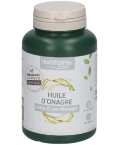 Viên uống tinh dầu hoa anh thảo Nat&Form Huile d'Onagre, 200 viên
