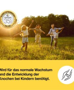 Viên uống WARNKE Calcium Komplex & D3 bổ sung canxi, magie và vitamin D3, 100 viên