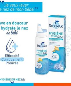 Xịt mũi Sterimar Hygiene du Nez Bebe cho trẻ sơ sinh và trẻ em, 100ml