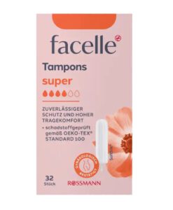 Băng vệ sinh Tampon Facelle Super, 32 chiếc