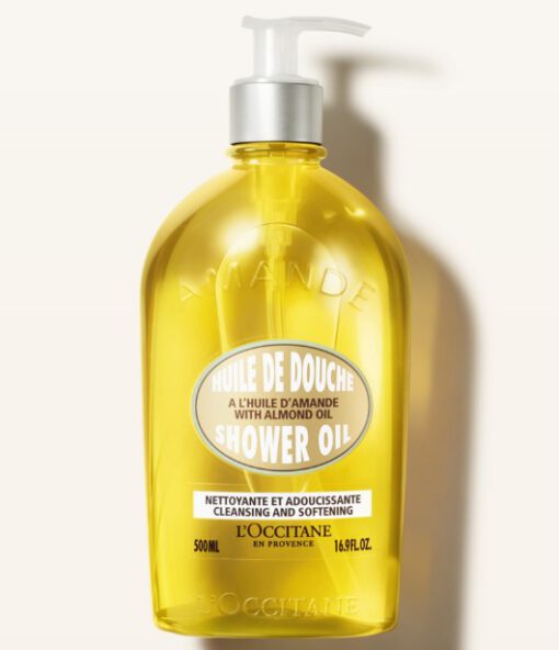 Dầu tắm hạnh nhân L'occitane Almond Shower Oil, 500ml